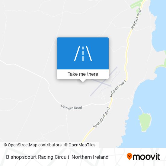Bishopscourt Racing Circuit map