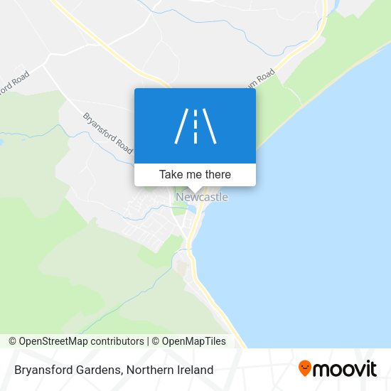 Bryansford Gardens map