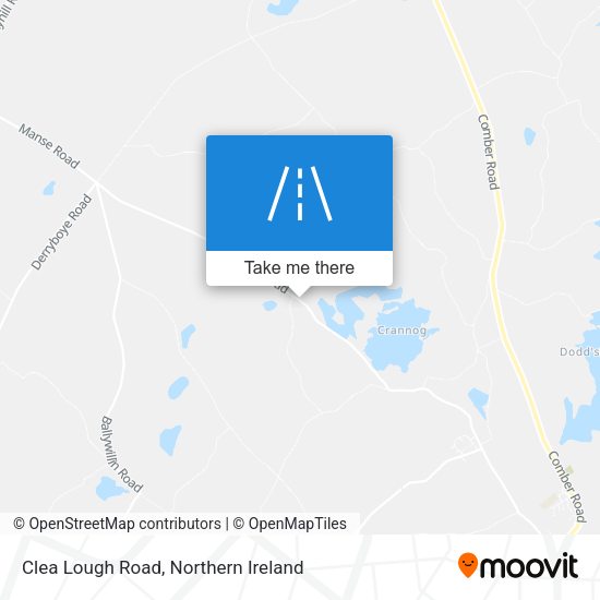 Clea Lough Road map