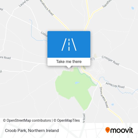 Croob Park map