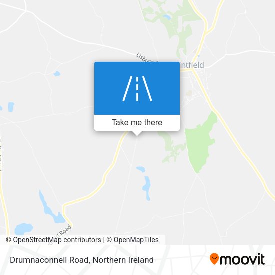 Drumnaconnell Road map