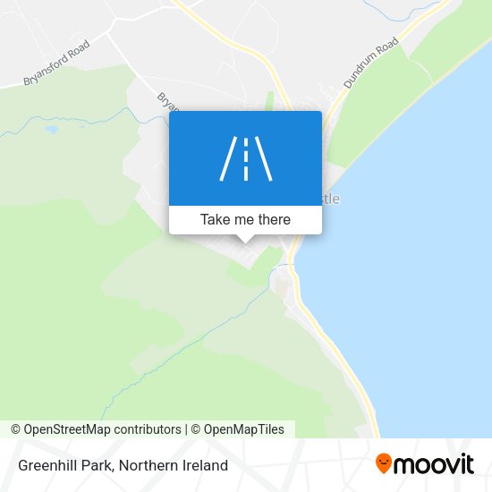 Greenhill Park map