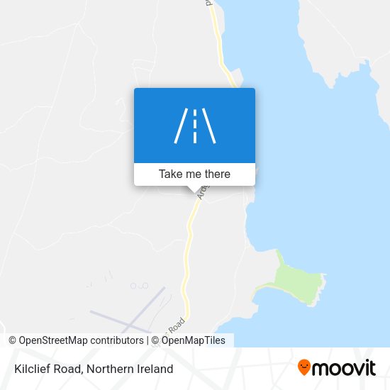 Kilclief Road map