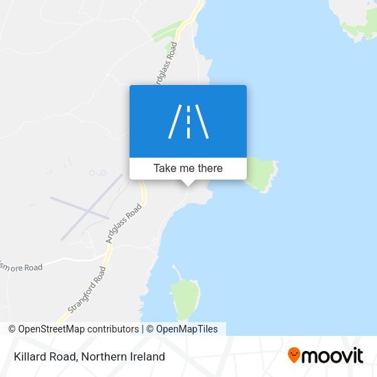 Killard Road map