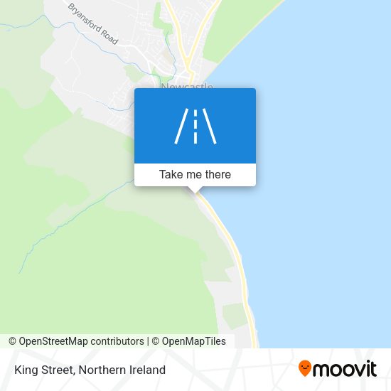 King Street map