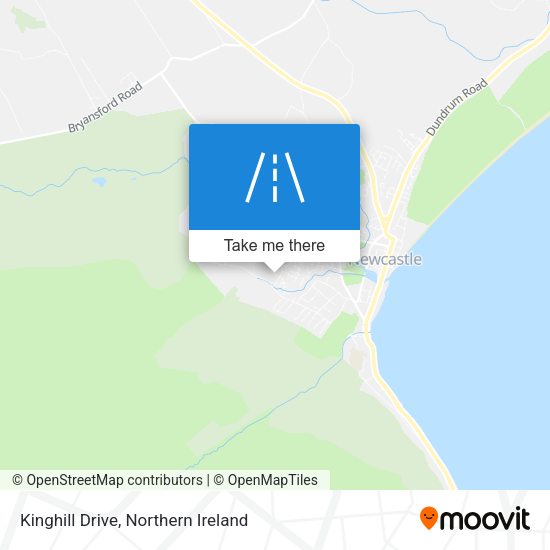 Kinghill Drive map