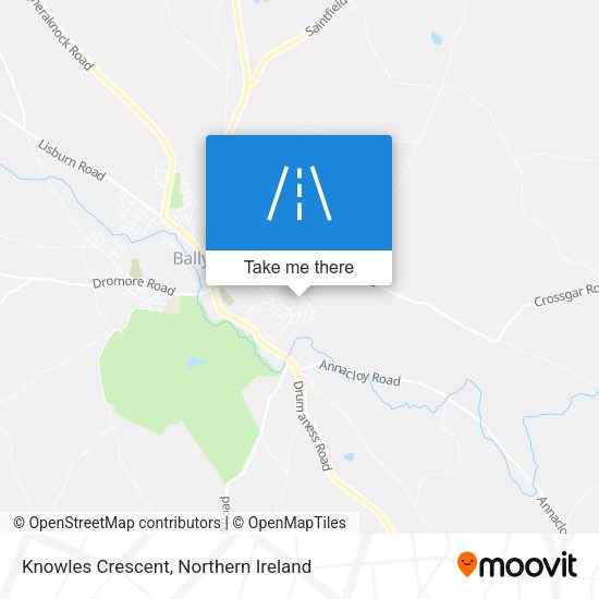 Knowles Crescent map