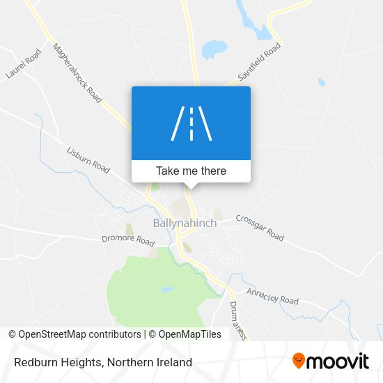 Redburn Heights map
