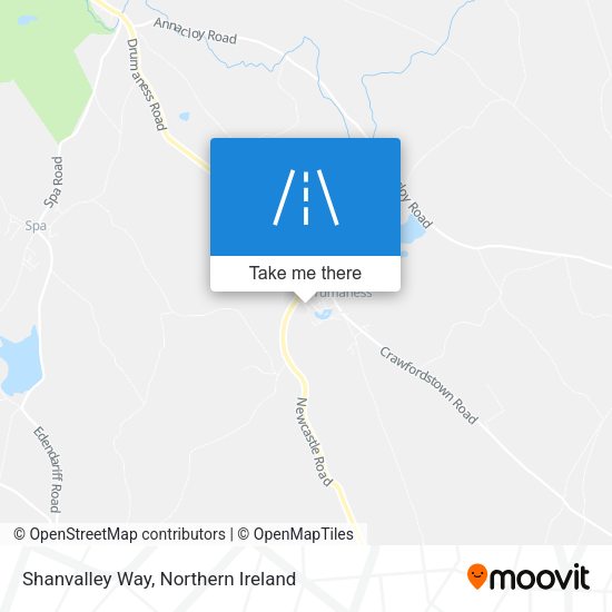 Shanvalley Way map