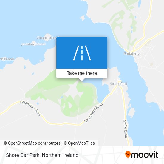 Shore Car Park map