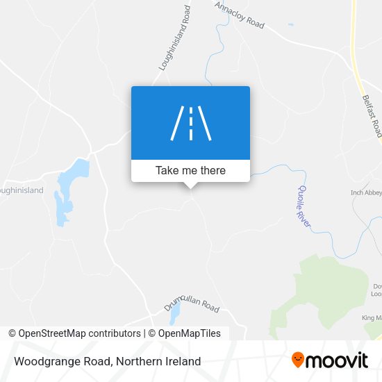 Woodgrange Road map