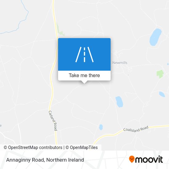 Annaginny Road map