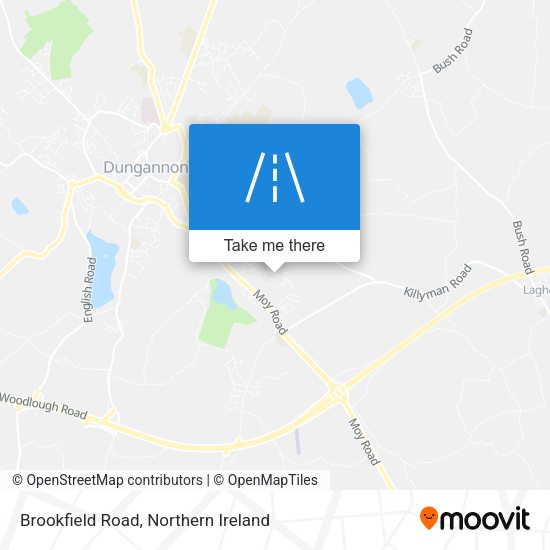 Brookfield Road map
