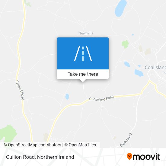 Cullion Road map