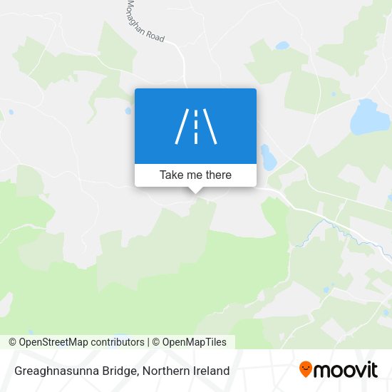 Greaghnasunna Bridge map