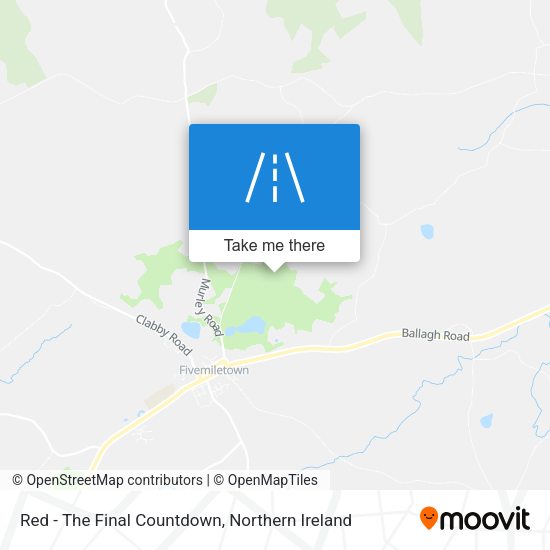 Red - The Final Countdown map