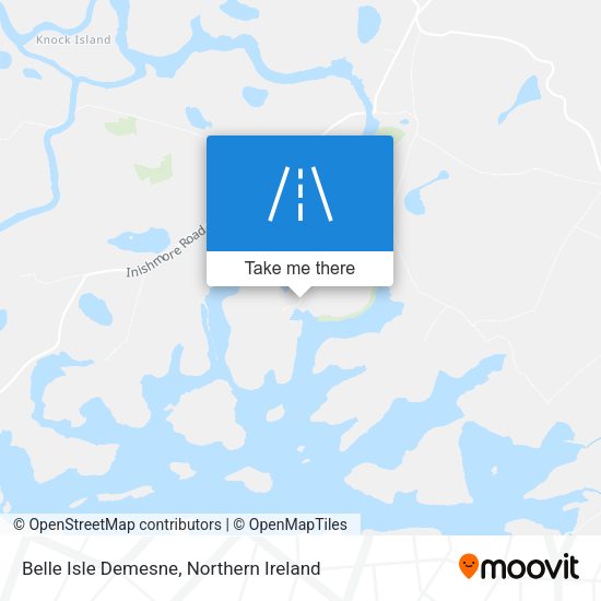 Belle Isle Demesne map