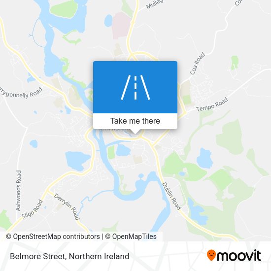 Belmore Street map
