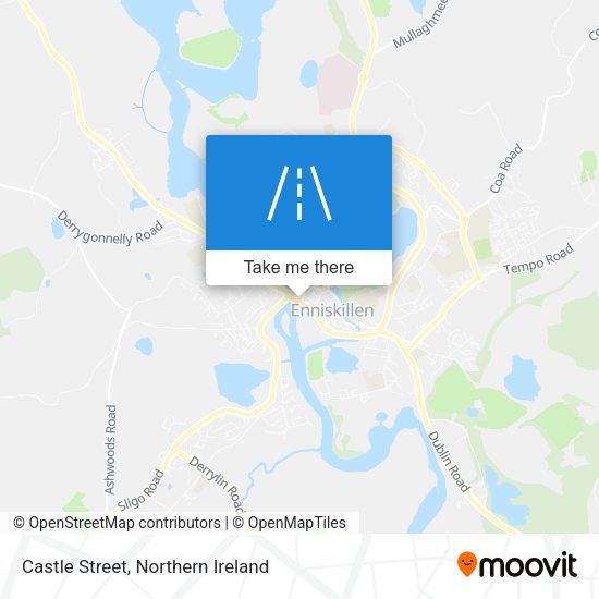 Castle Street map