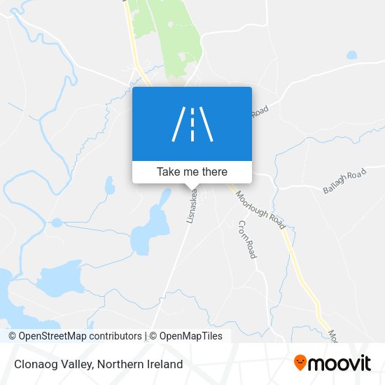 Clonaog Valley map