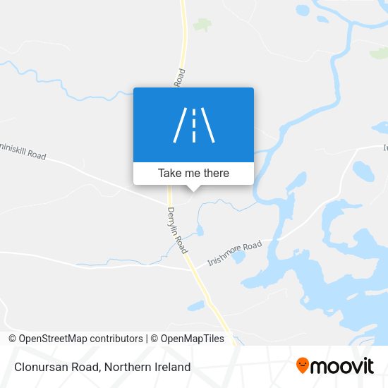 Clonursan Road map