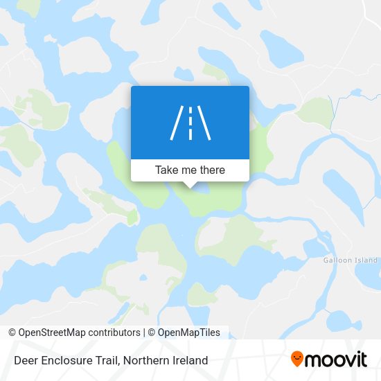 Deer Enclosure Trail map