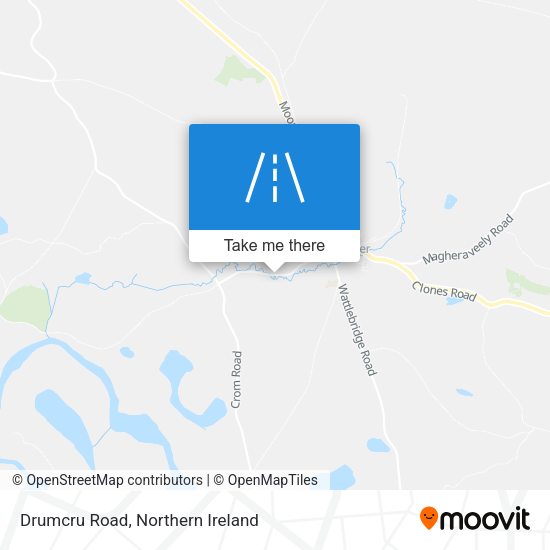 Drumcru Road map