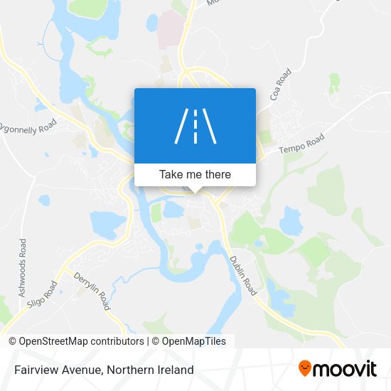 Fairview Avenue map