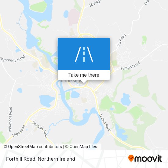 Forthill Road map