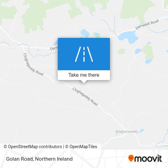 Golan Road map