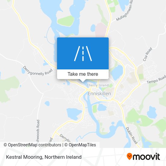 Kestral Mooring map