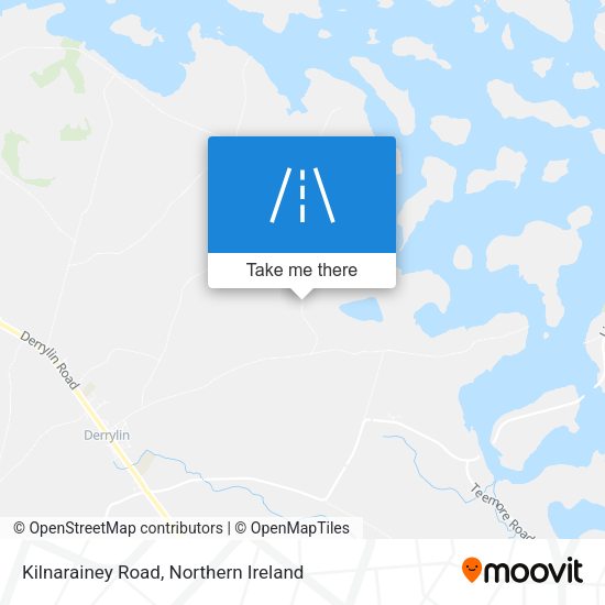 Kilnarainey Road map