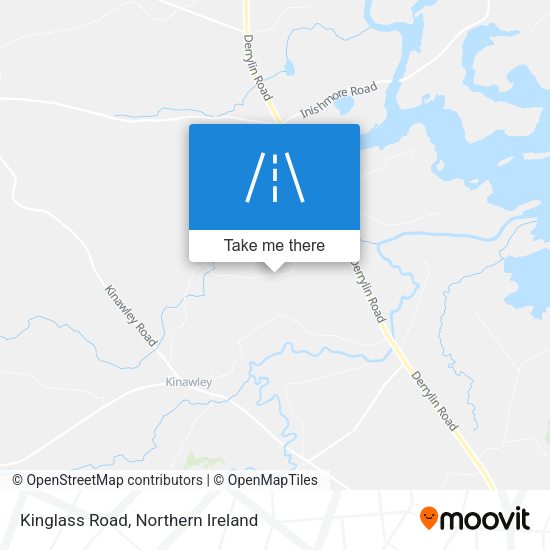 Kinglass Road map