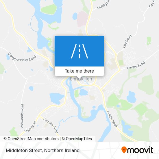 Middleton Street map