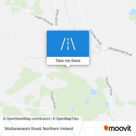 Mullanavaum Road map