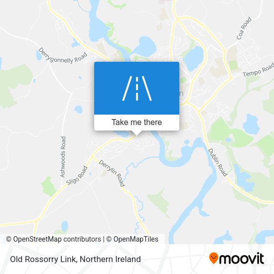 Old Rossorry Link map