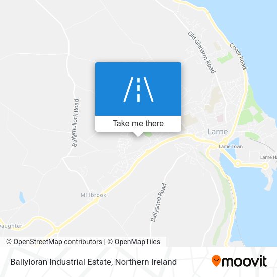 Ballyloran Industrial Estate map