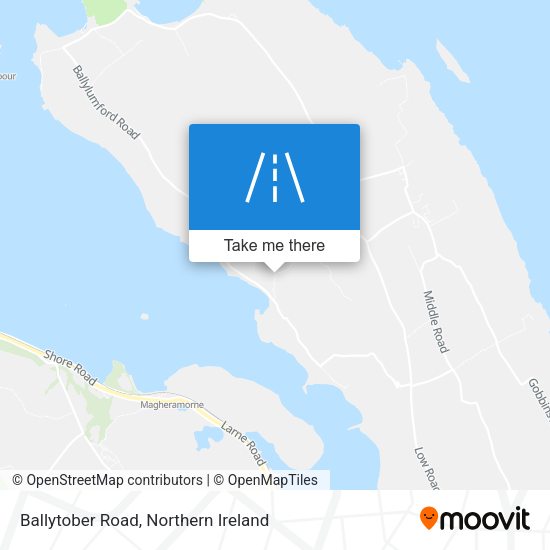 Ballytober Road map