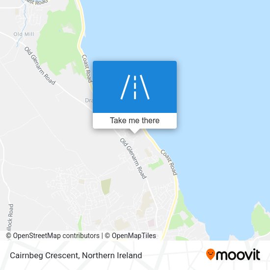 Cairnbeg Crescent map