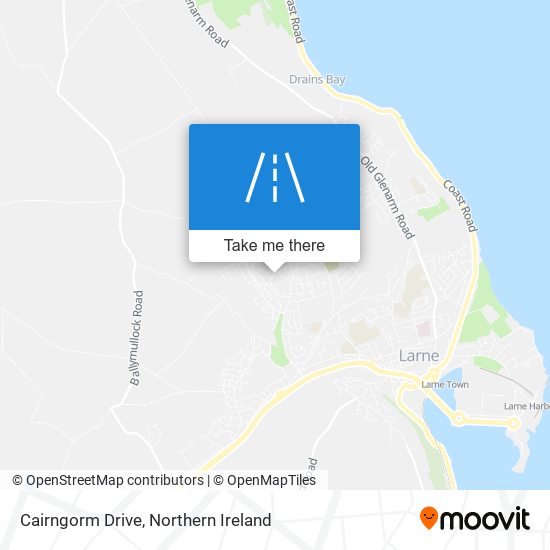 Cairngorm Drive map