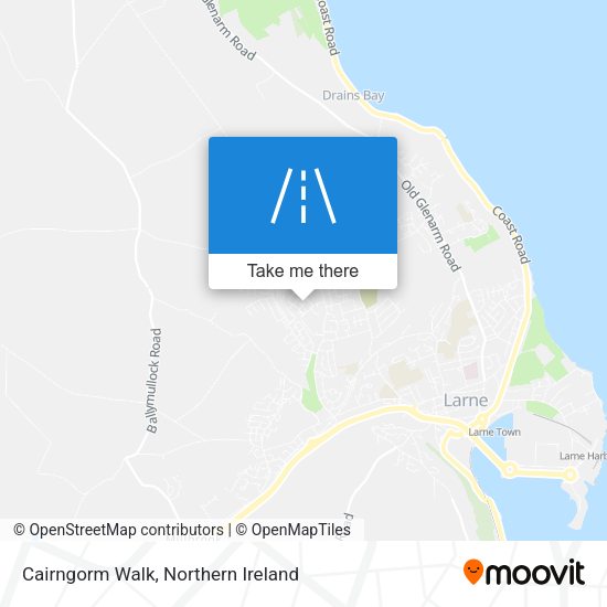 Cairngorm Walk map