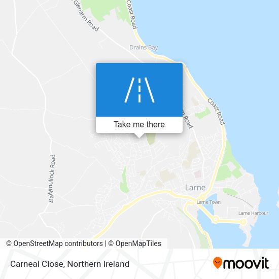 Carneal Close map