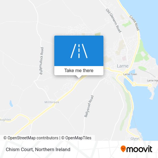 Chism Court map