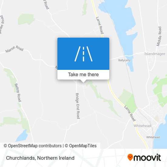 Churchlands map