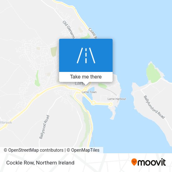 Cockle Row map