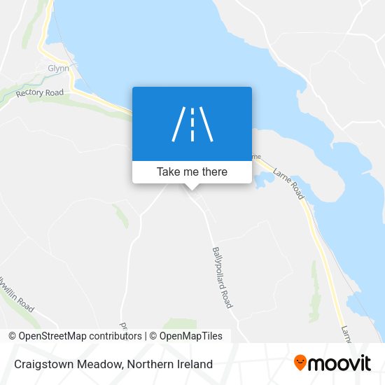 Craigstown Meadow map