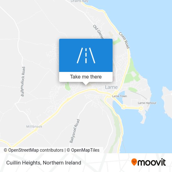 Cuillin Heights map