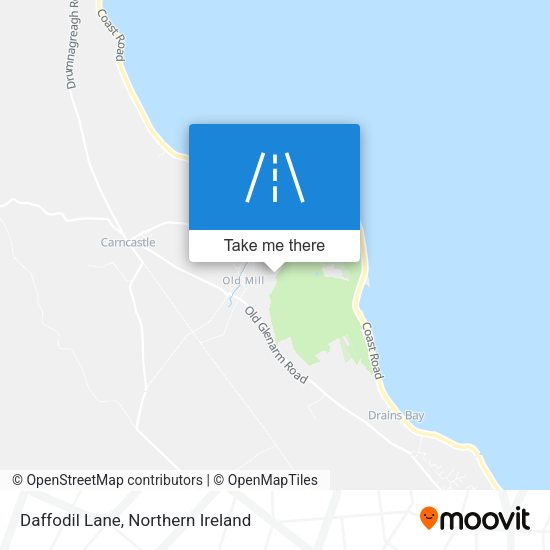 Daffodil Lane map