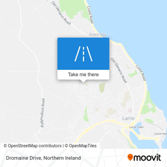 Dromaine Drive map