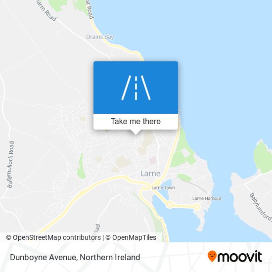 Dunboyne Avenue map